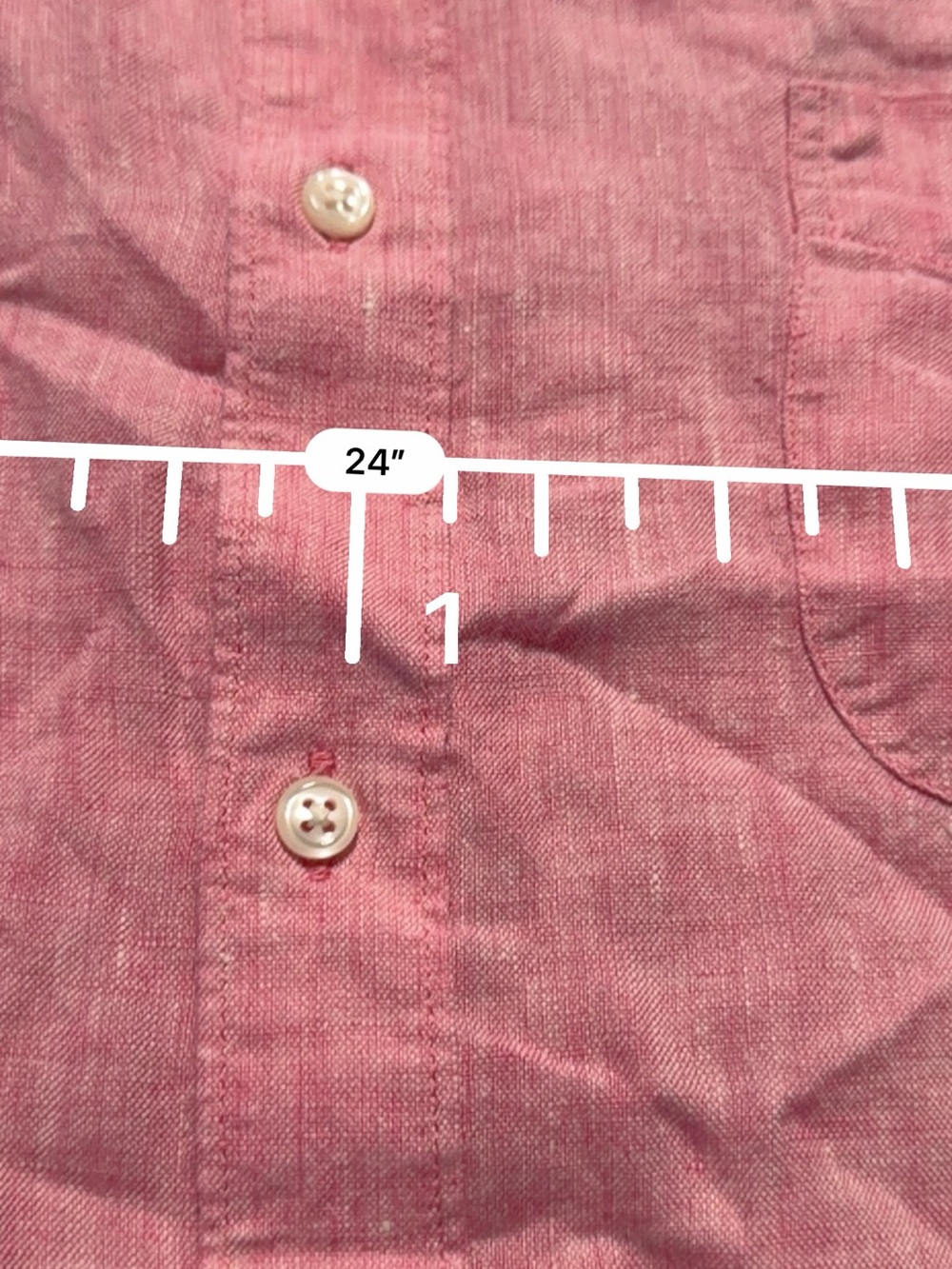 J Crew Baird McNutt Irish Linen Shirt Men’s XL Salmon pink Short Sleeve New - Picture 3 of 8